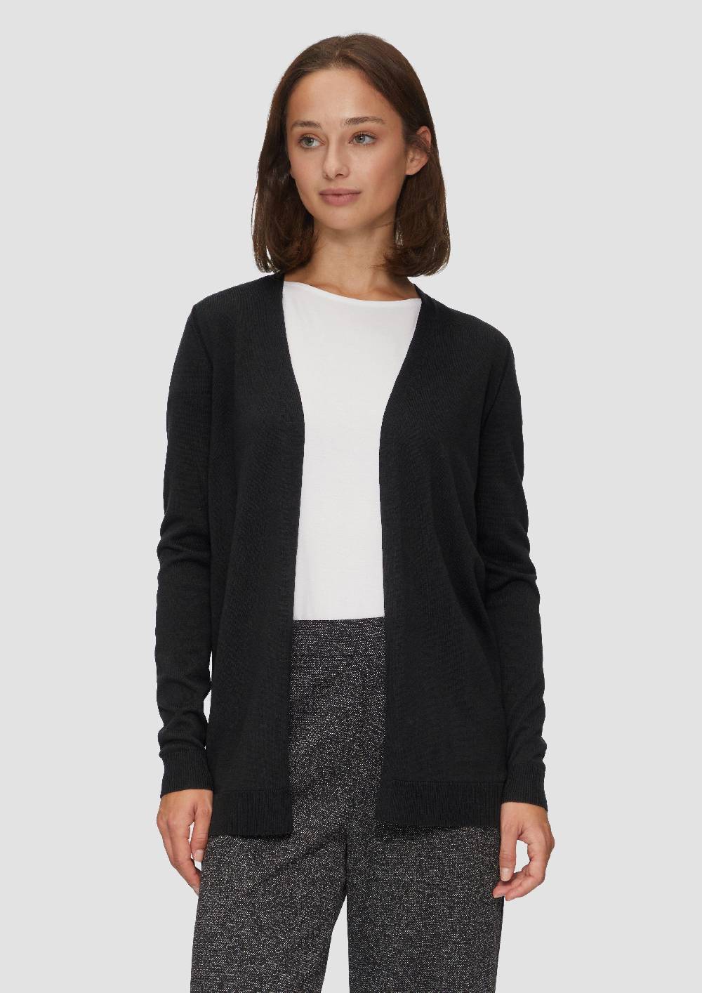 S.Oliver Cardigan Aus Viskose-Baumwollmix