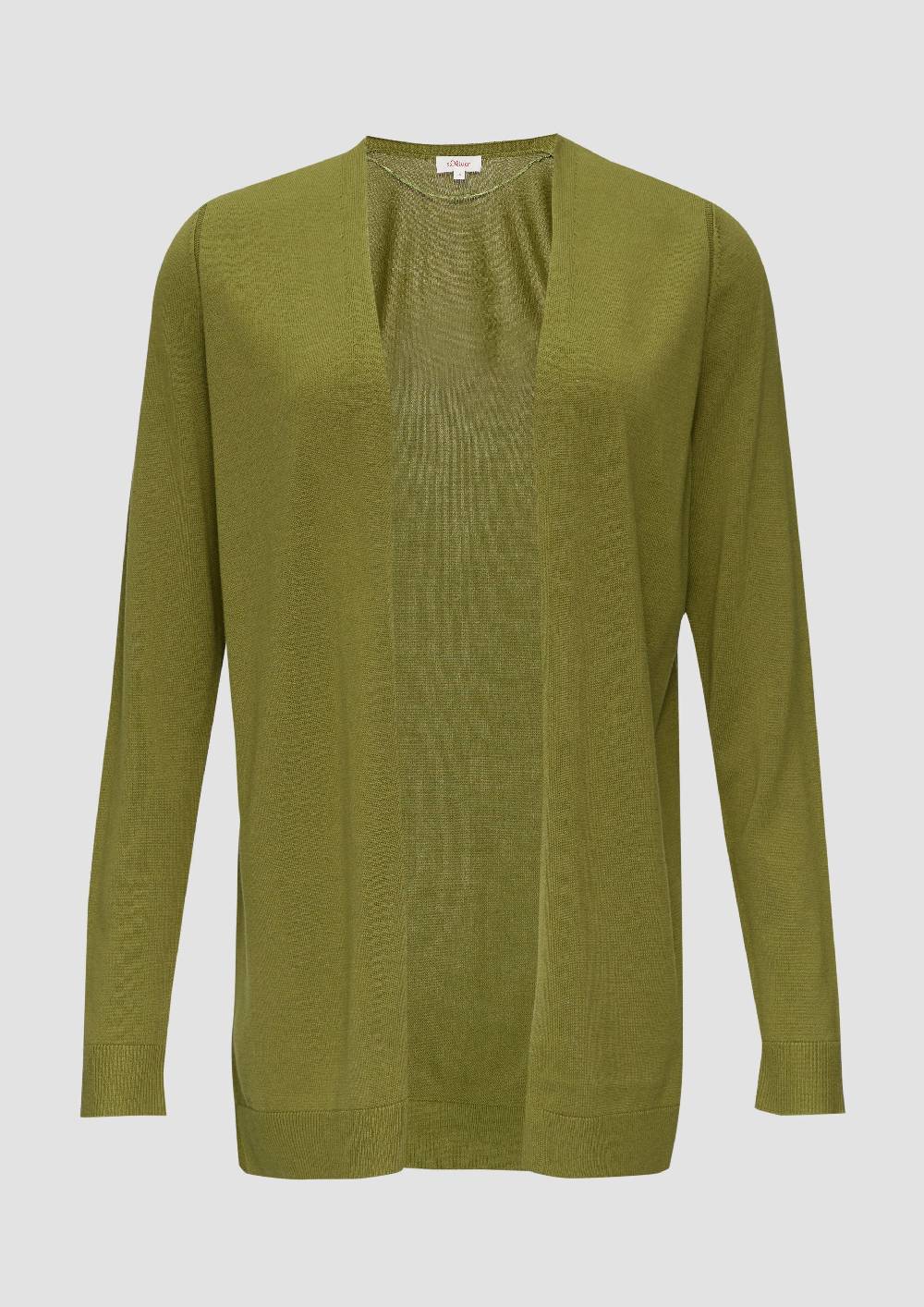 S.Oliver Cardigan Aus Viskose-Baumwollmix