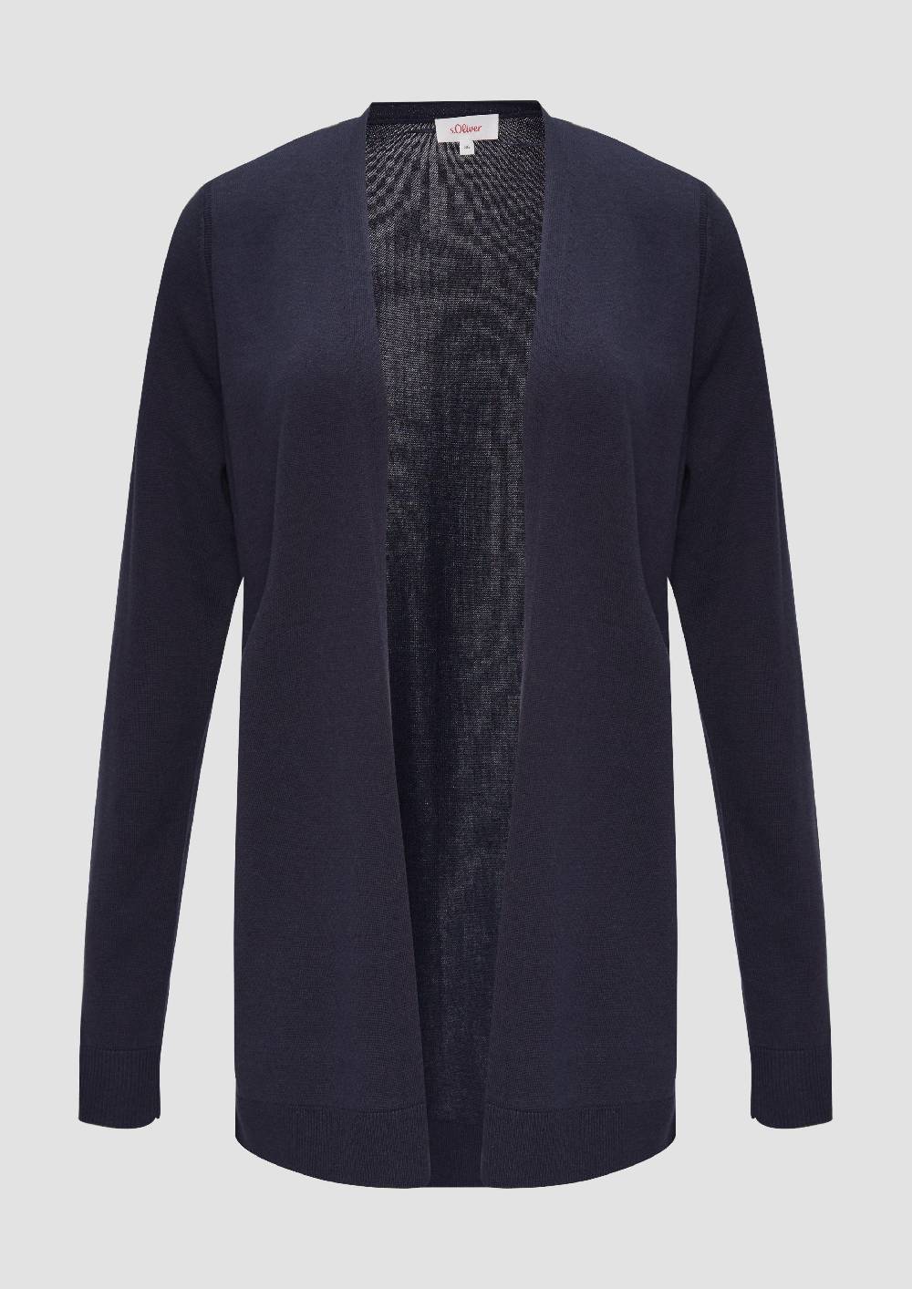 S.Oliver Cardigan Aus Viskose-Baumwollmix