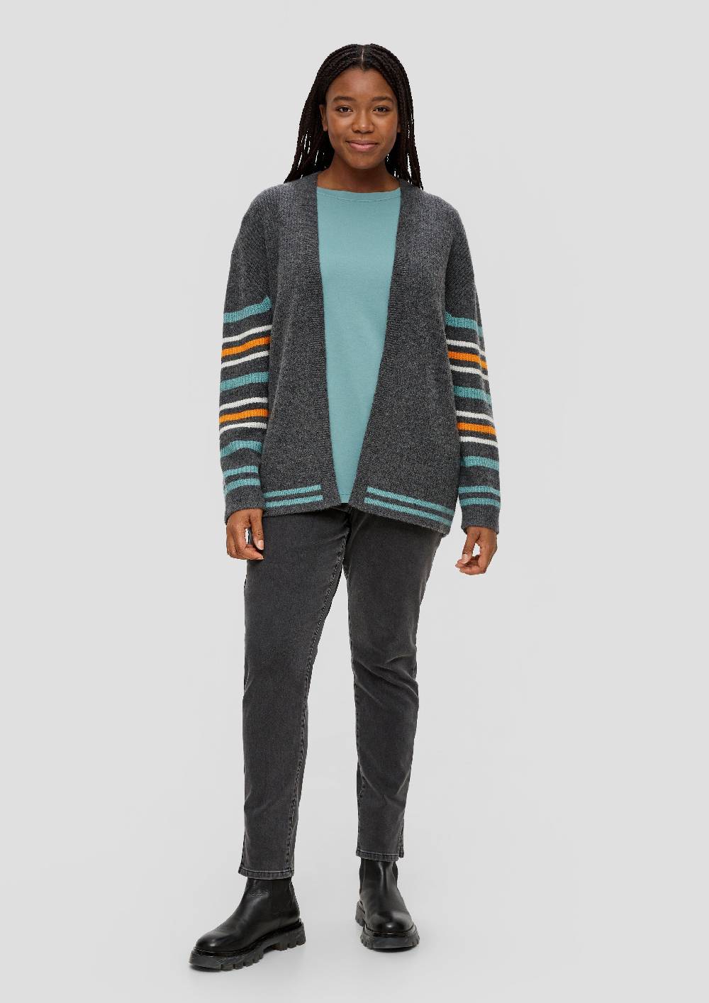 S.Oliver Cardigan Aus Wollmix