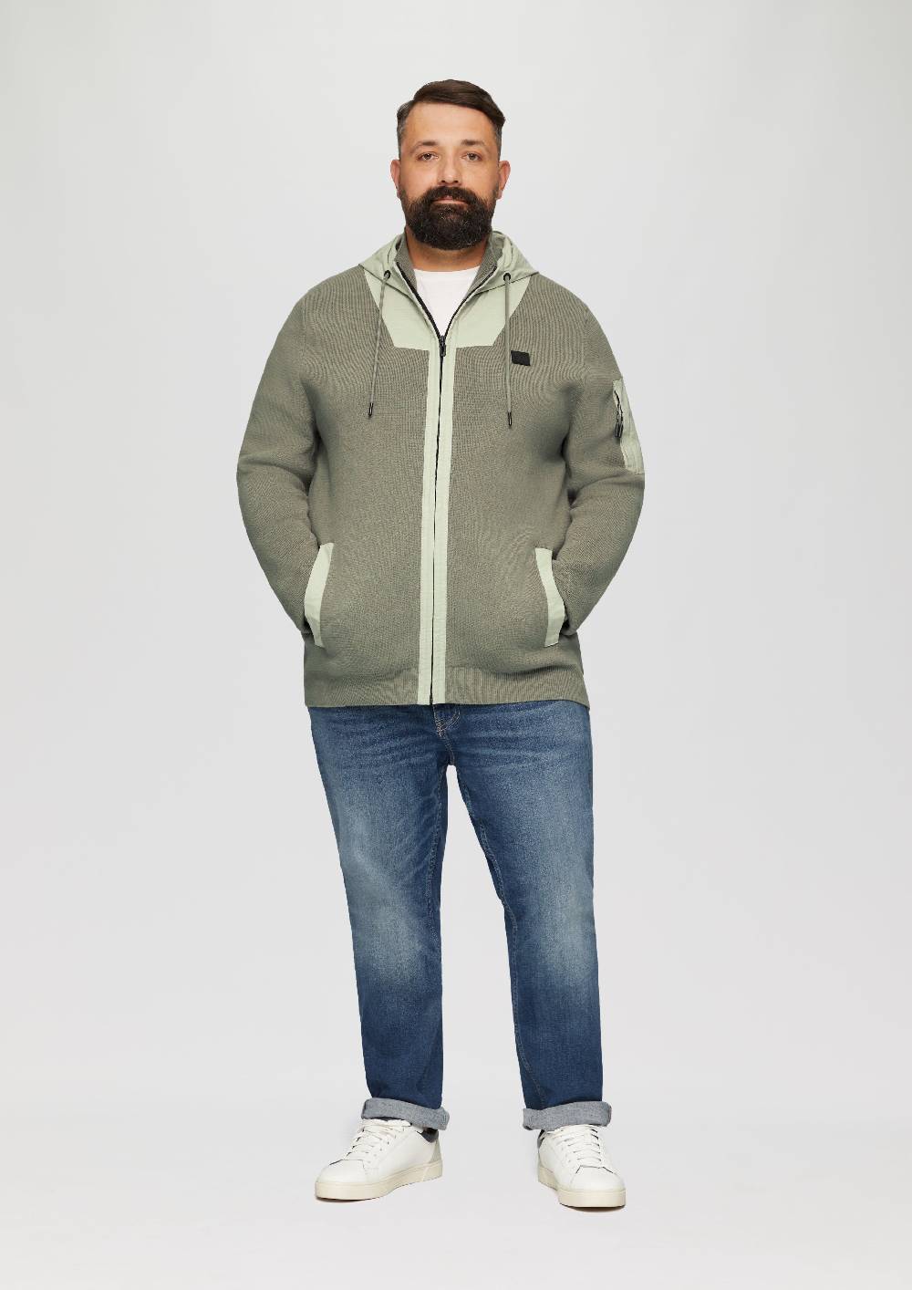 S.Oliver Cardigan Mit Ärmeltasche