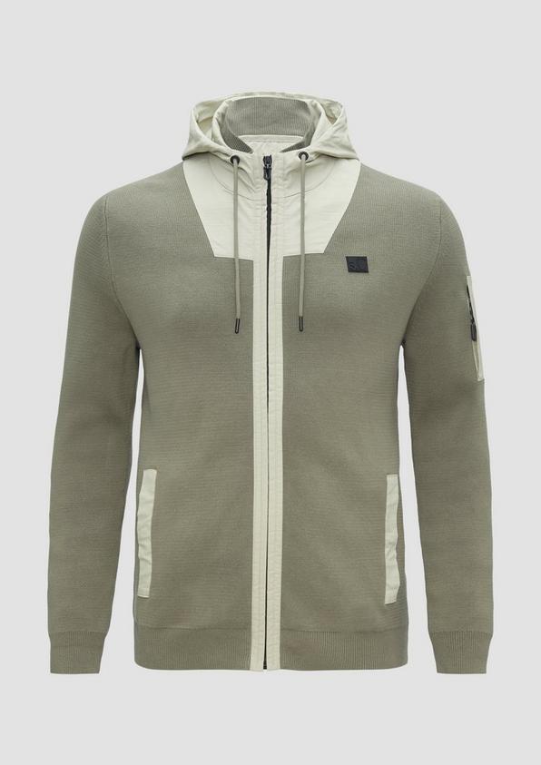 s.Oliver Cardigan mit Ärmeltasche