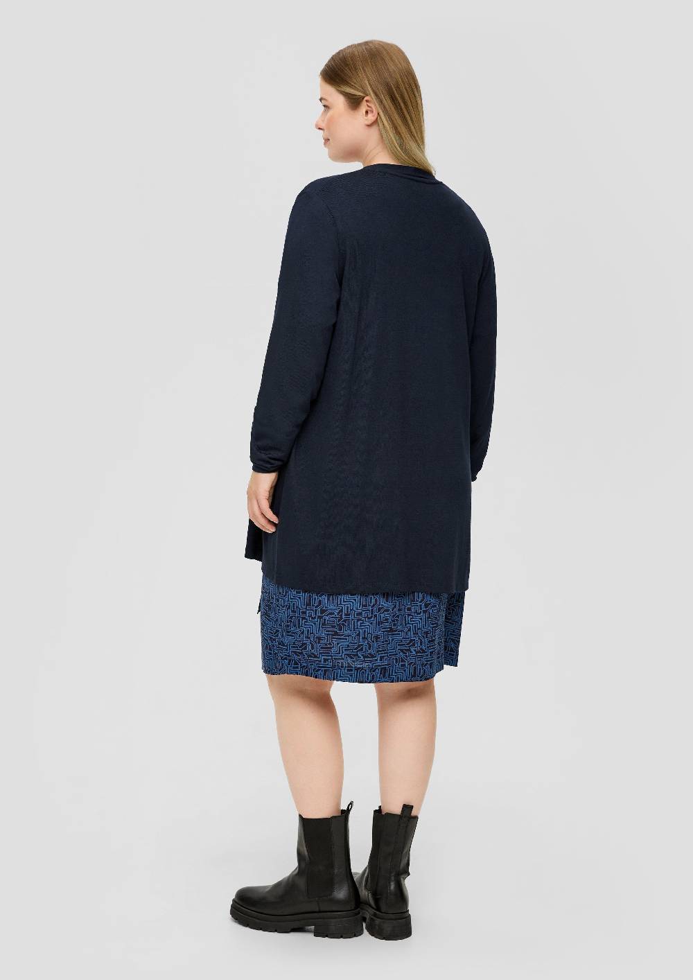 S.Oliver Cardigan Mit Aufgesetzten Taschen