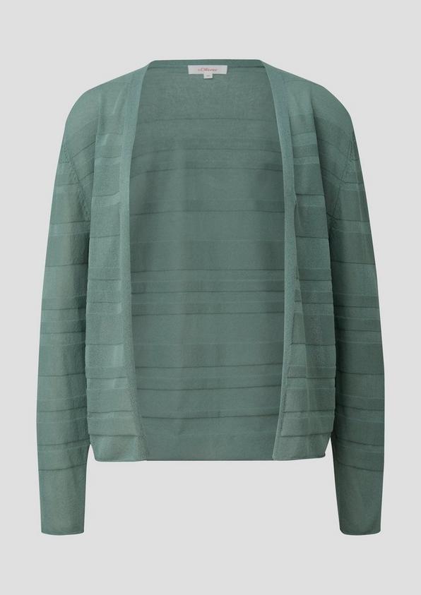 s.Oliver Cardigan mit Musterstruktur