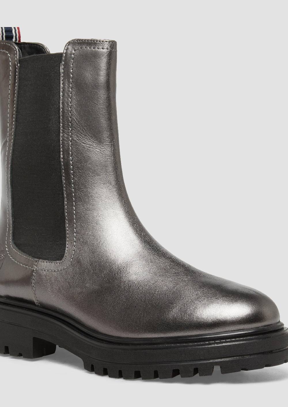 S.Oliver Chelsea Boots Aus Glattleder
