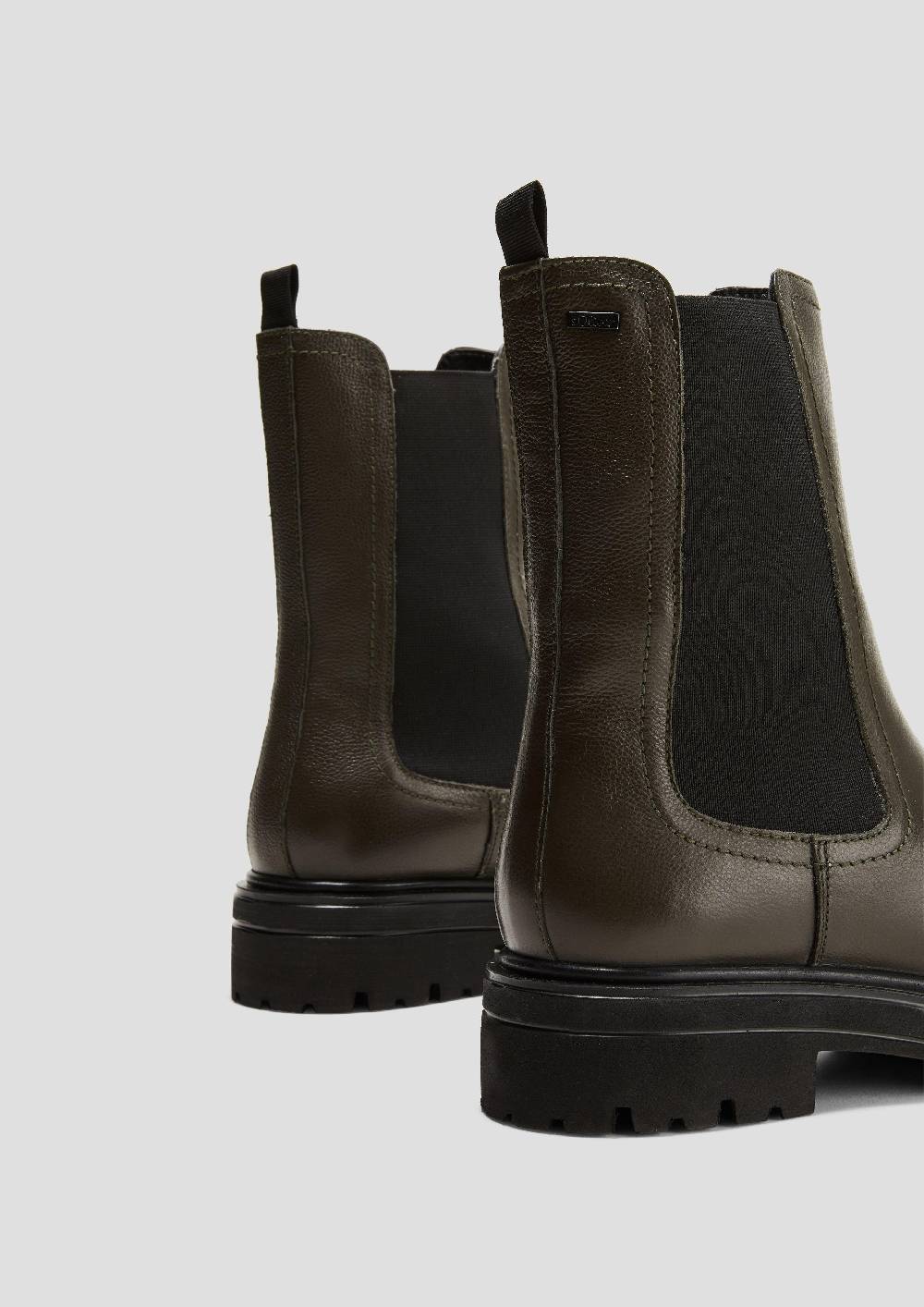 S.Oliver Chelsea Boots Aus Glattleder