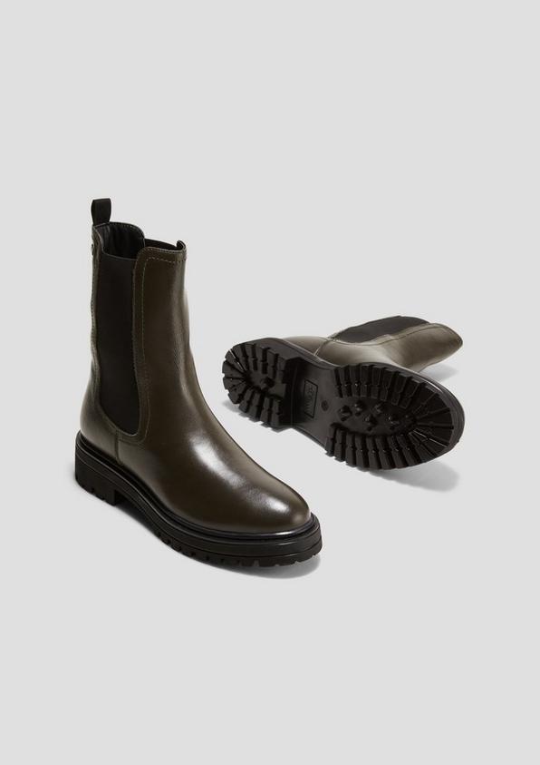 s.Oliver Chelsea Boots aus Glattleder
