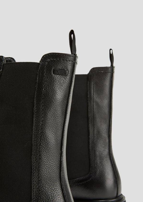 s.Oliver Chelsea Boots aus Glattleder