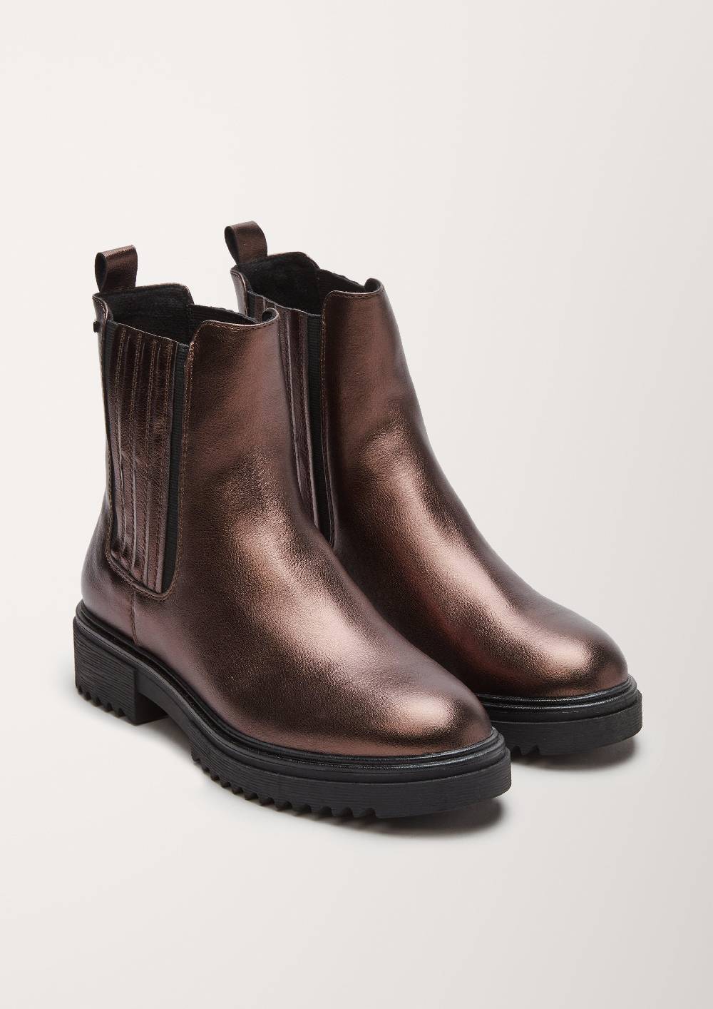 S.Oliver Chelsea Boots Aus Kunstleder