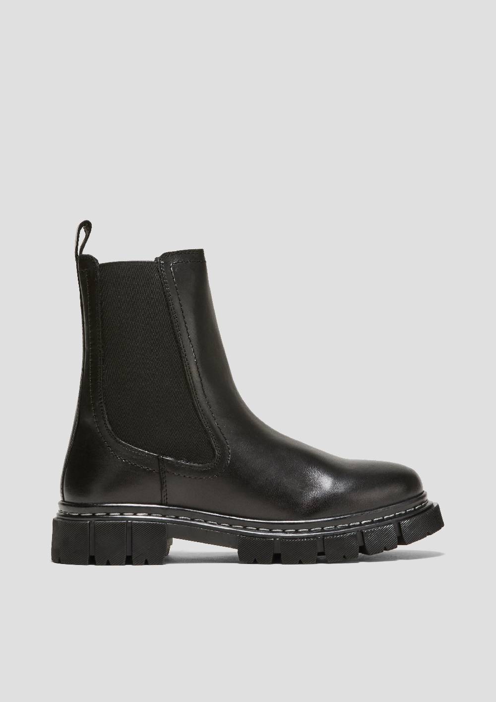 S.Oliver Chelsea Boots Aus Leder
