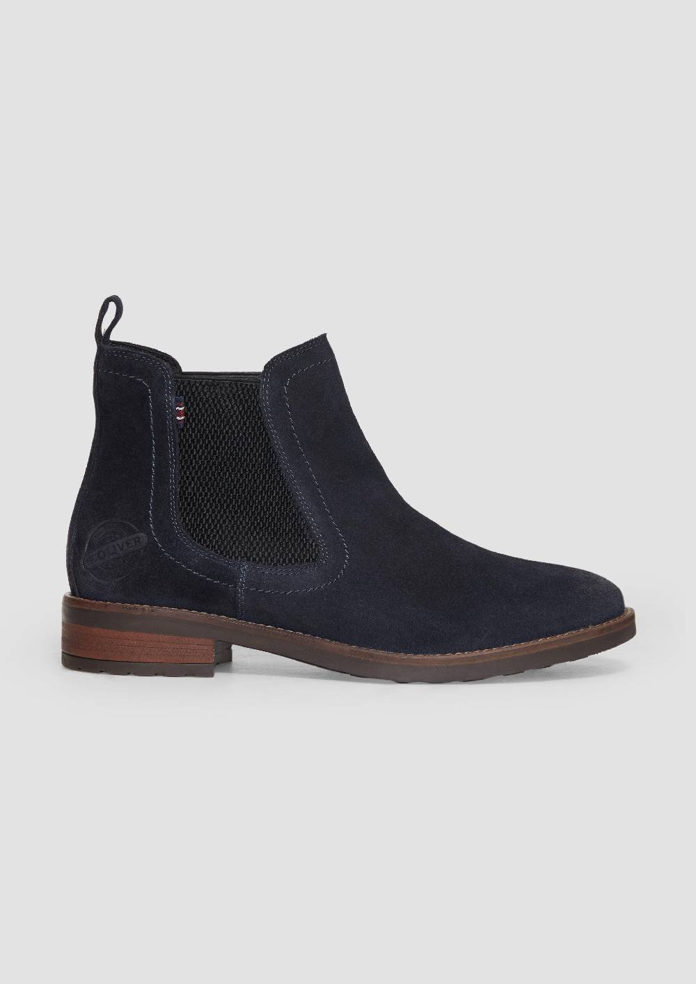 S.Oliver Chelsea-Boots Aus Leder
