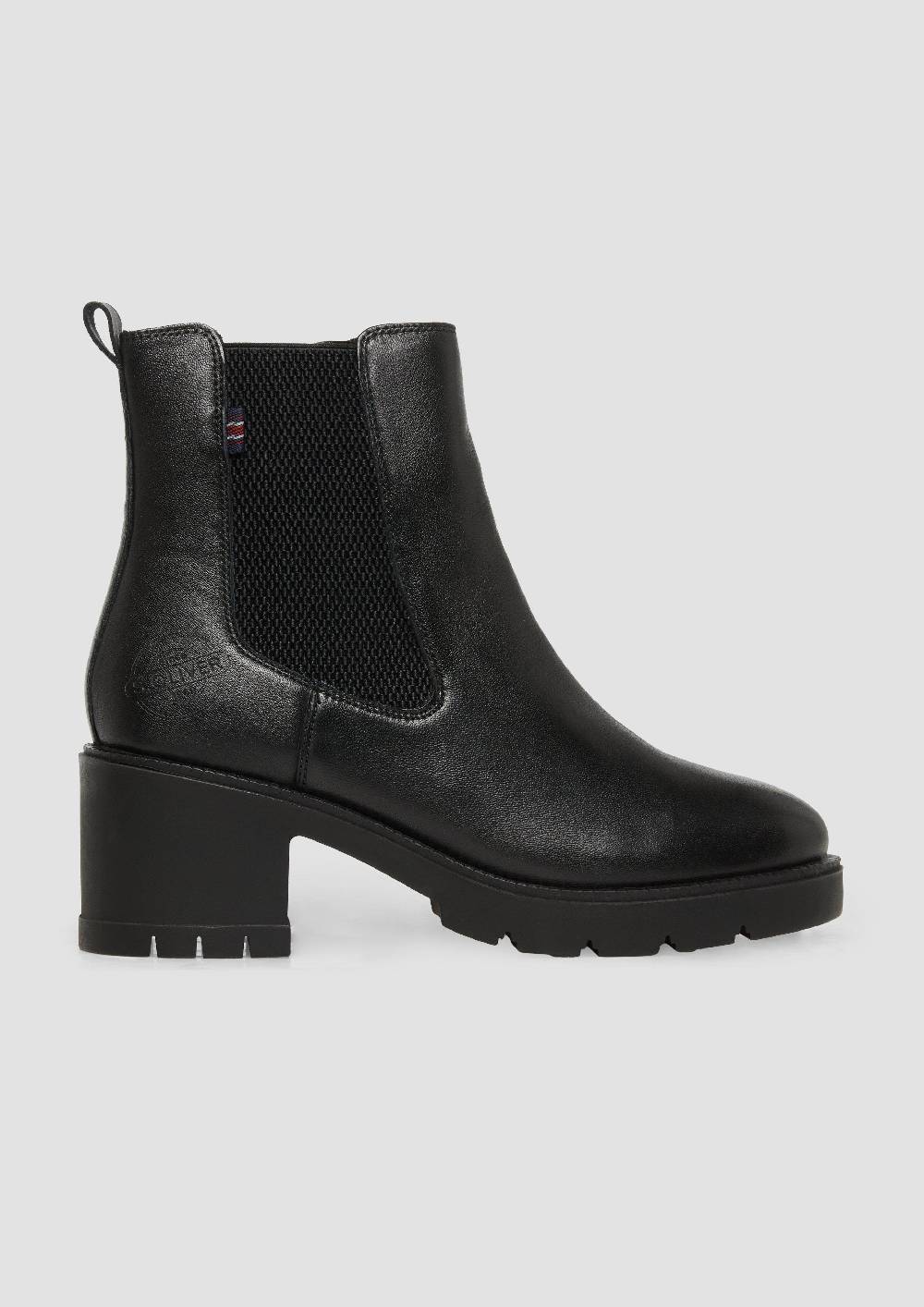 S.Oliver Chelsea-Boots Aus Leder