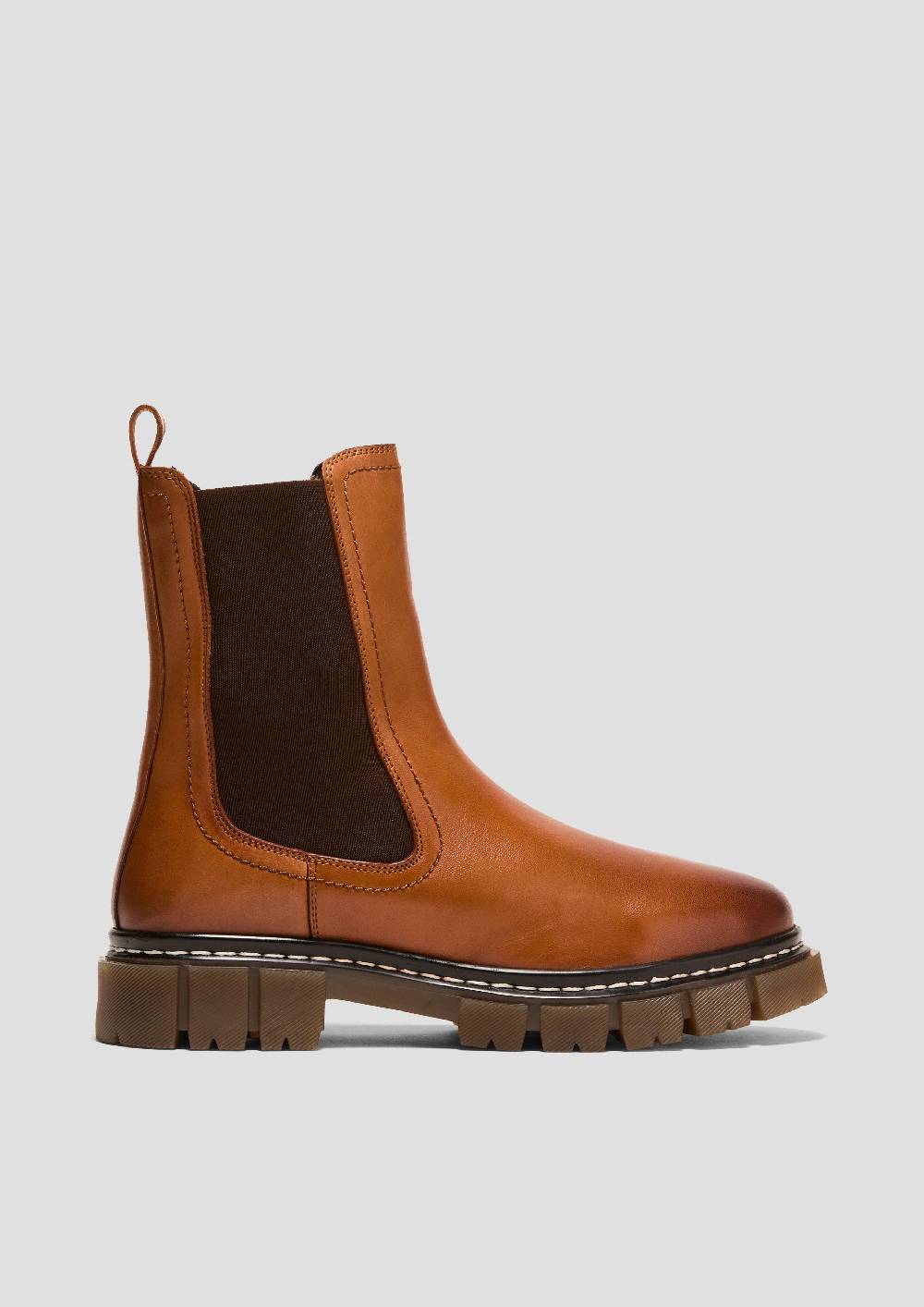 S.Oliver Chelsea Boots Aus Leder