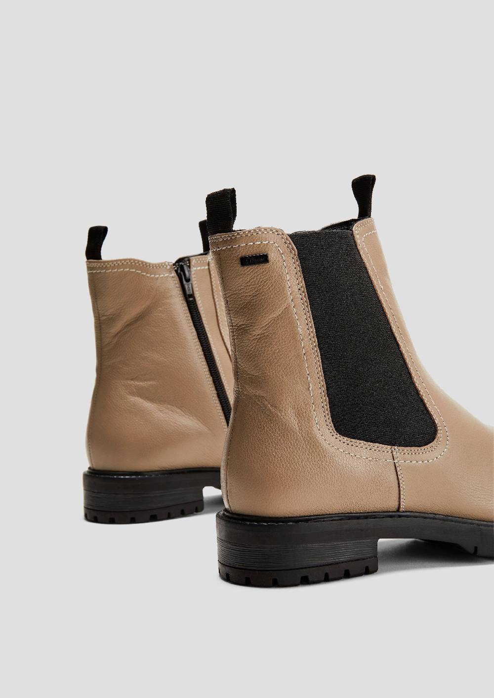 S.Oliver Chelsea Boots Aus Schafsleder