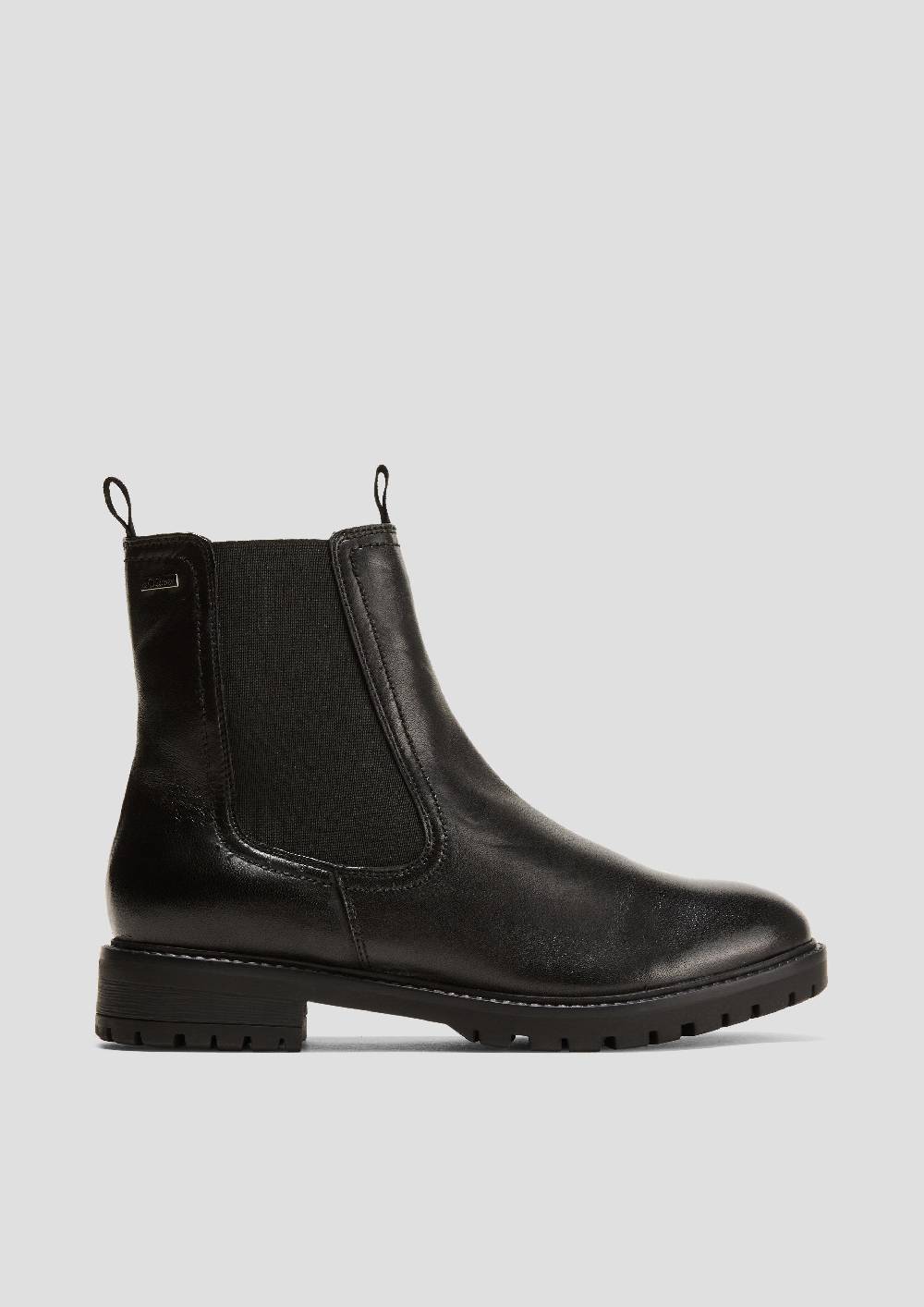 S.Oliver Chelsea Boots Aus Schafsleder