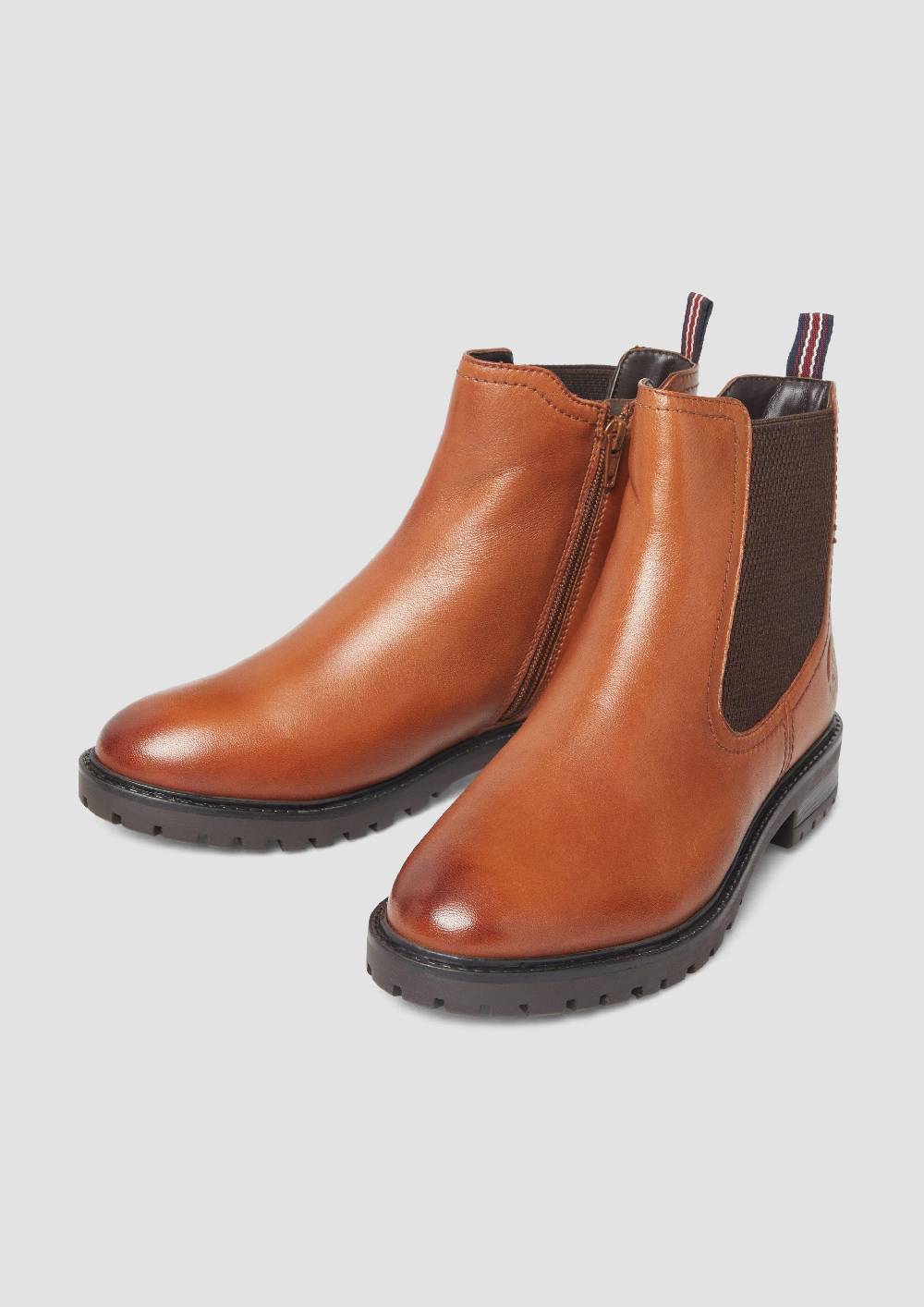 S.Oliver Chelsea Boots Aus Schafsleder