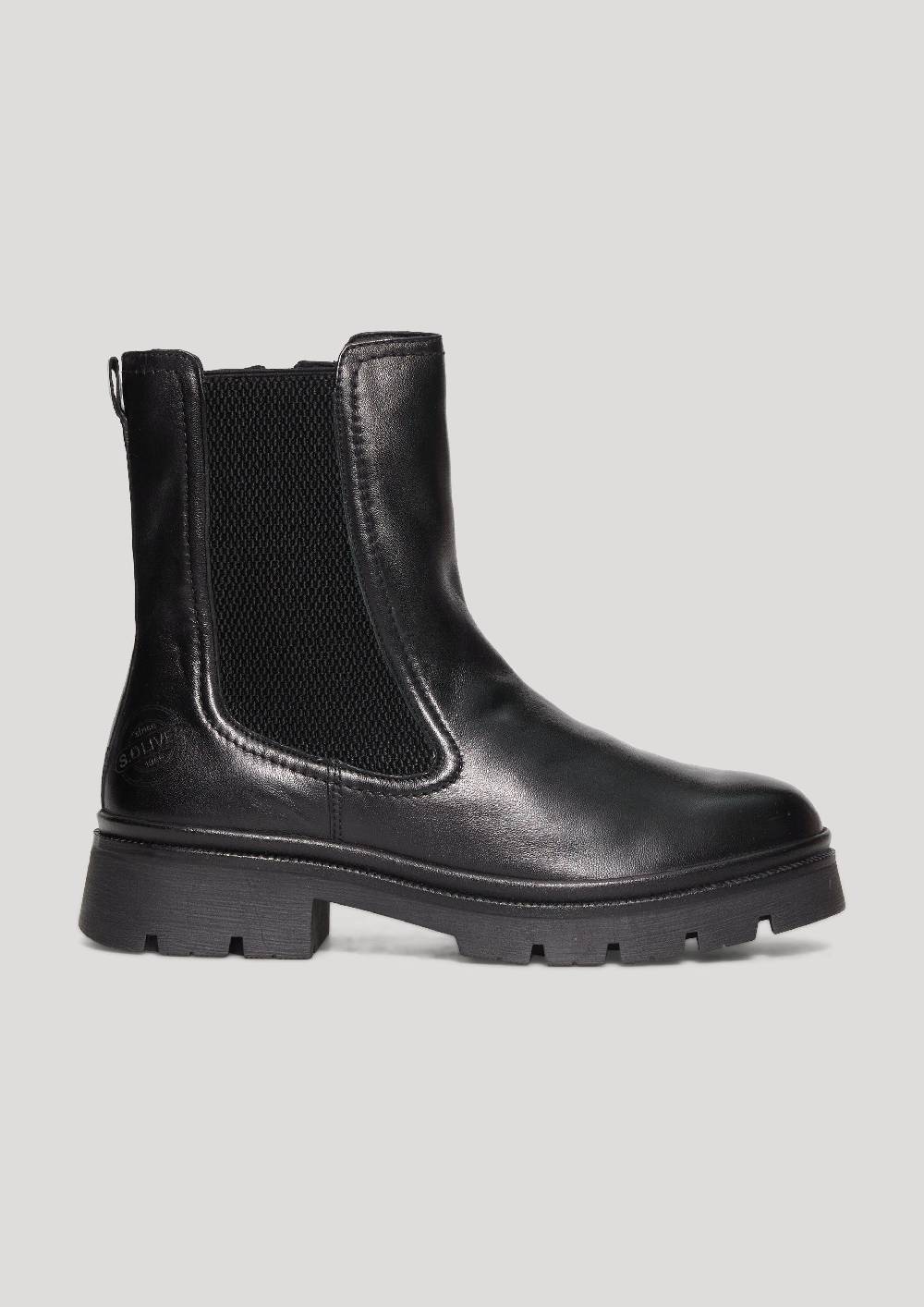 S.Oliver Chelsea Boots Aus Schafsleder