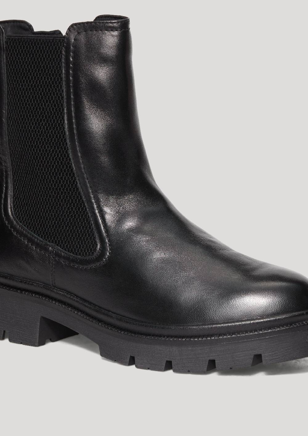 S.Oliver Chelsea Boots Aus Schafsleder