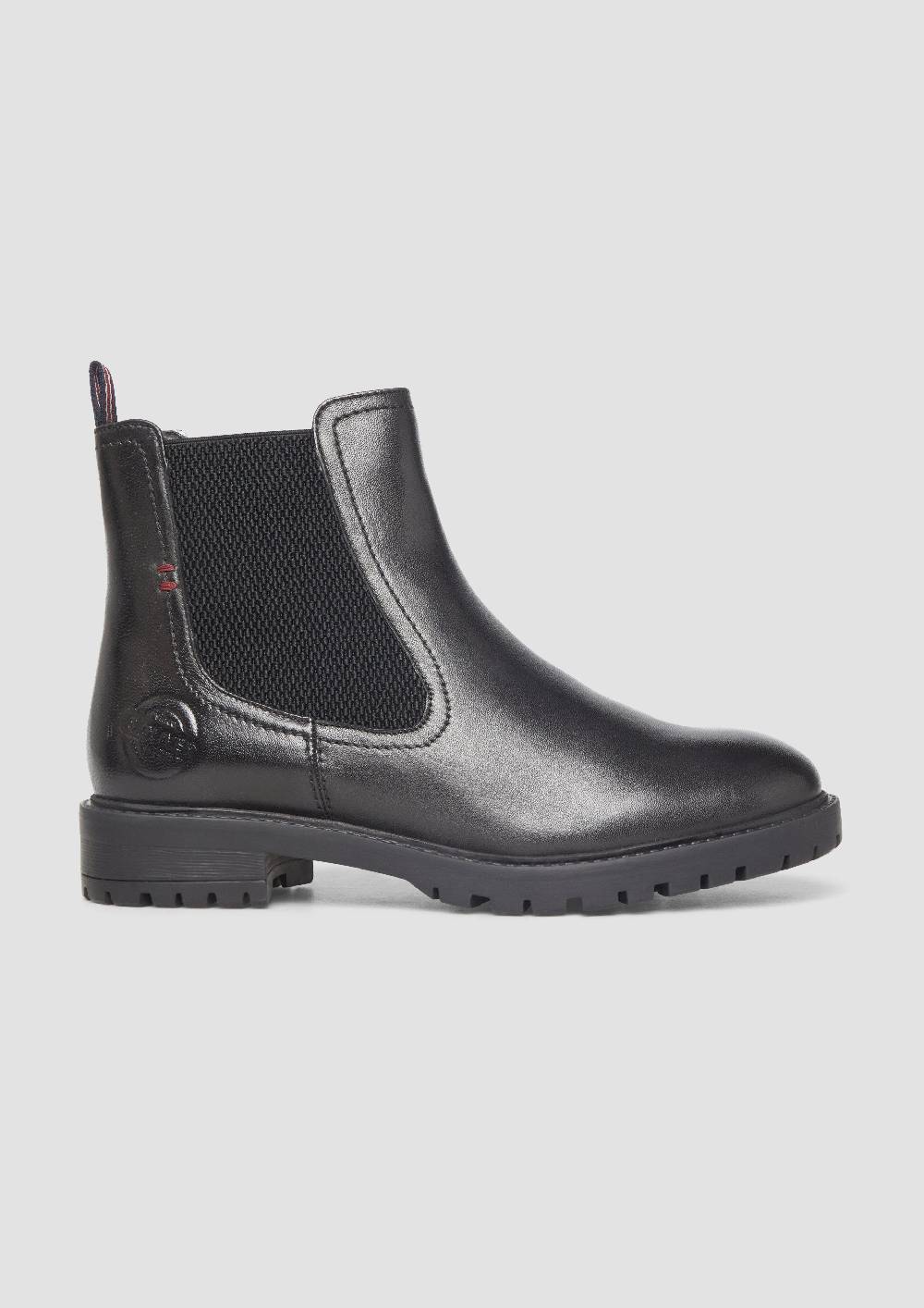 S.Oliver Chelsea Boots Aus Schafsleder