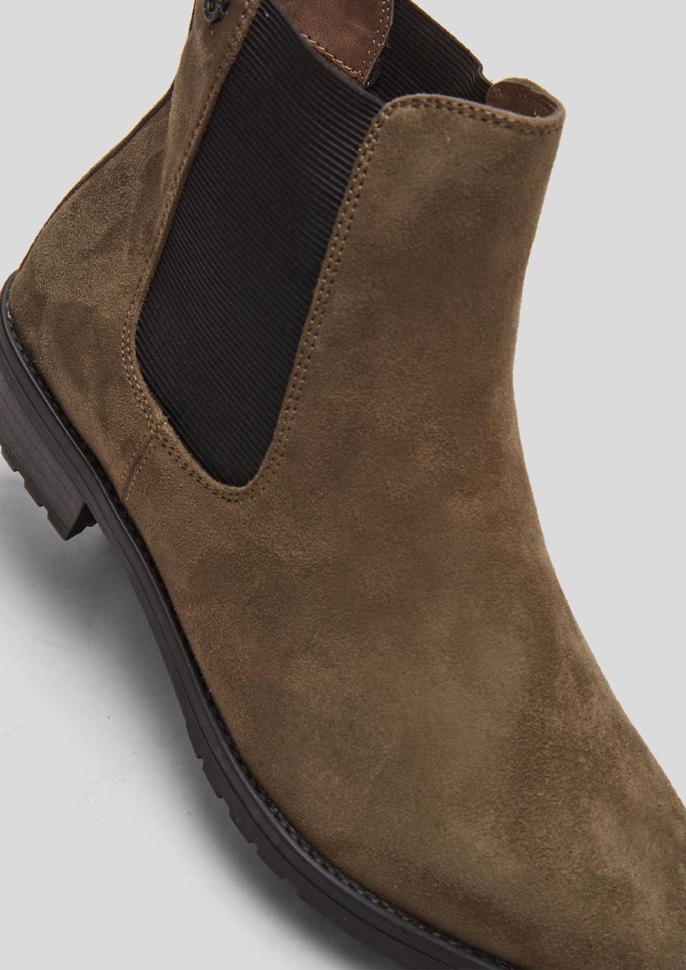 S.Oliver Chelsea Boots Aus Velours