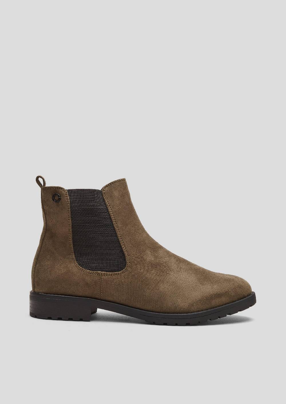 S.Oliver Chelsea Boots Aus Velours