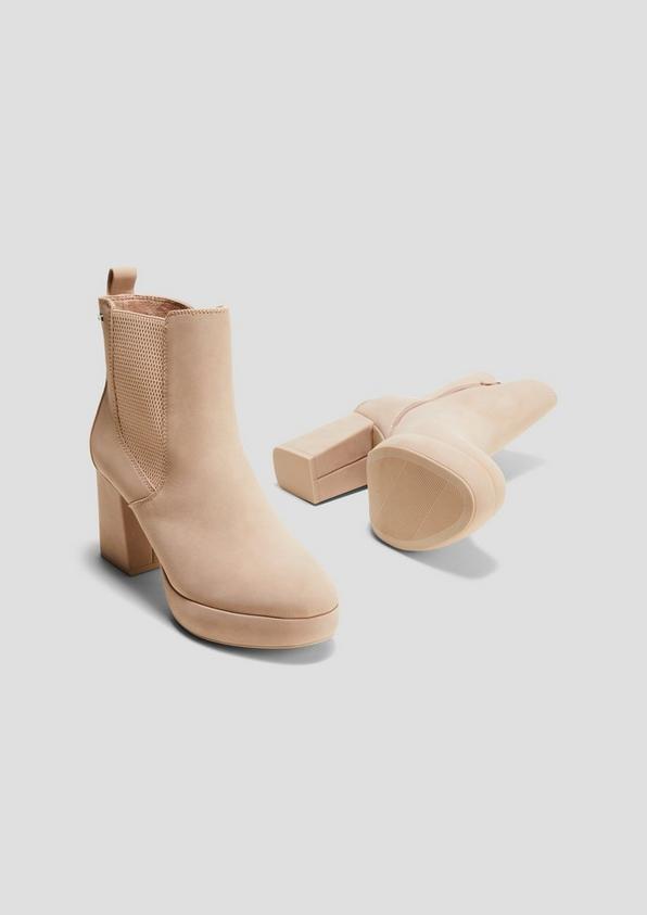 s.Oliver Chelsea Boots mit Blockabsatz