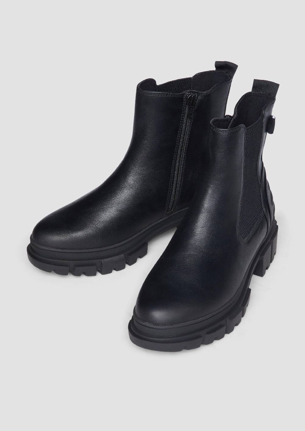 S.Oliver Chelsea Boots Mit Kontrast-Detail