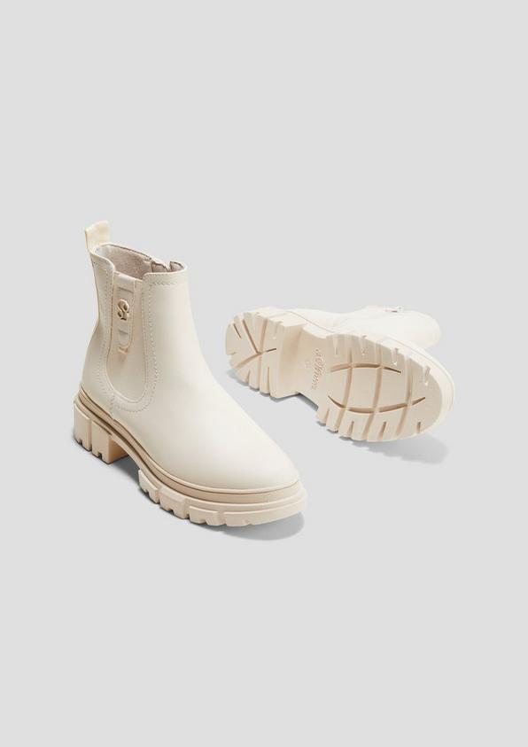 s.Oliver Chelsea Boots mit Logo-Detail