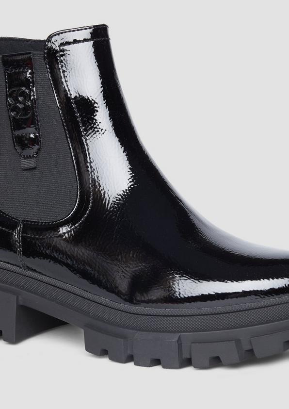 s.Oliver Chelsea Boots mit Logo-Detail