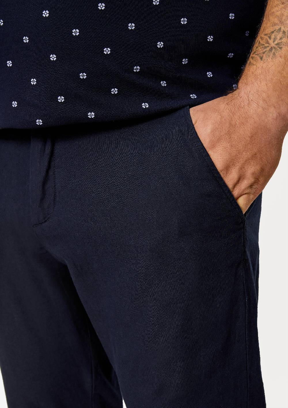 S.Oliver Chino Aus Leinen-Cotton-Blend