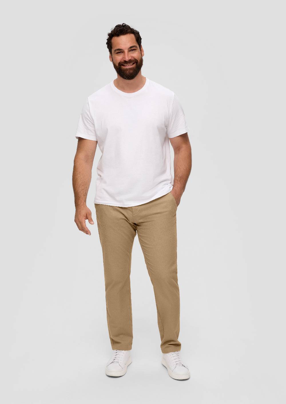 S.Oliver Chino-Hose Aus Baumwollstretch