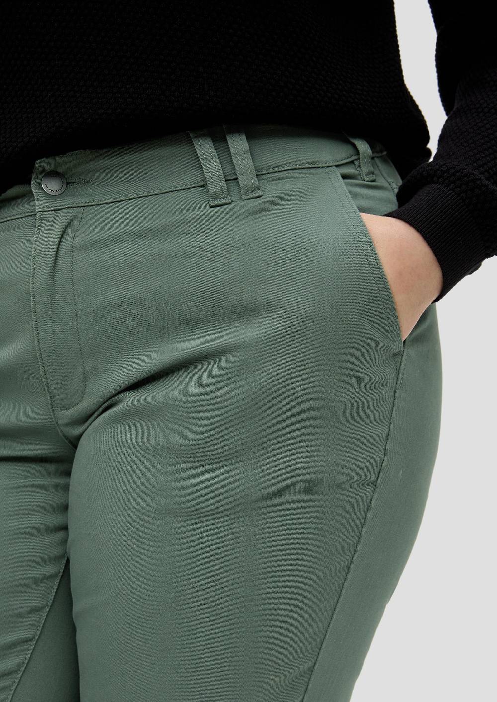 S.Oliver Chino-Hose Aus Twill