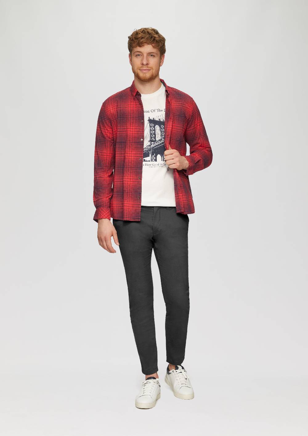 S.Oliver Chino Im Slim Fit Aus Baumwollstretch