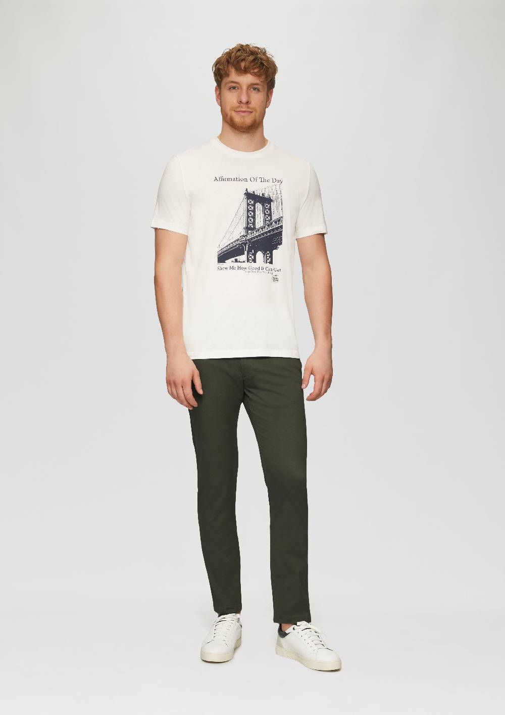 S.Oliver Chino Im Slim Fit Aus Baumwollstretch