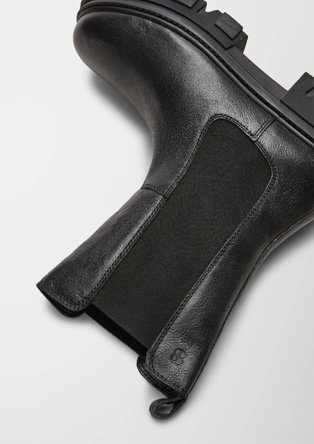 S.Oliver Chunky Boots Aus Glattleder