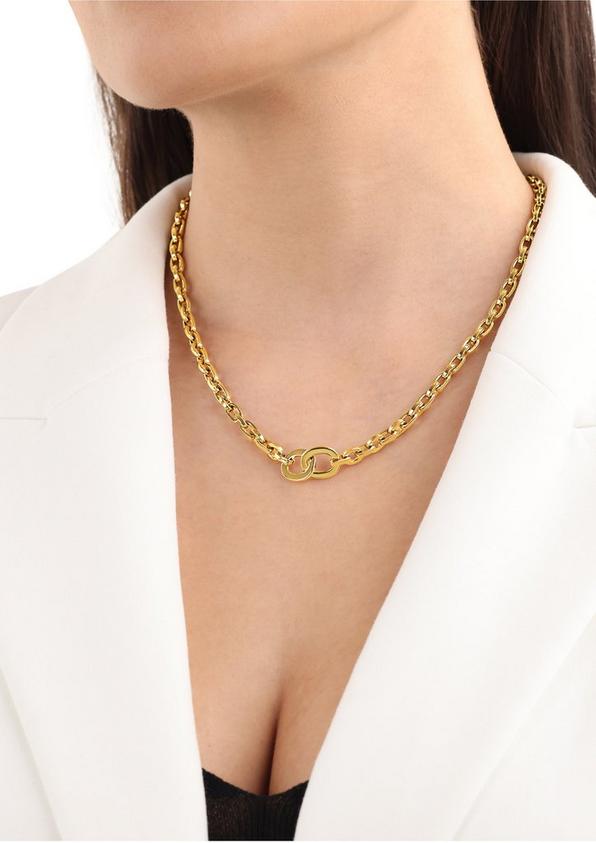 s.Oliver Chunky Halskette aus Edelstahl