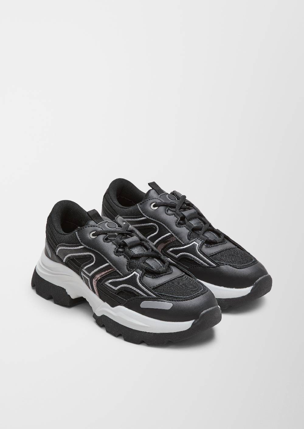 S.Oliver Chunky Sneaker Im Materialmix