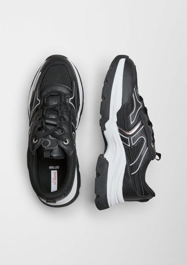 s.Oliver Chunky Sneaker im Materialmix