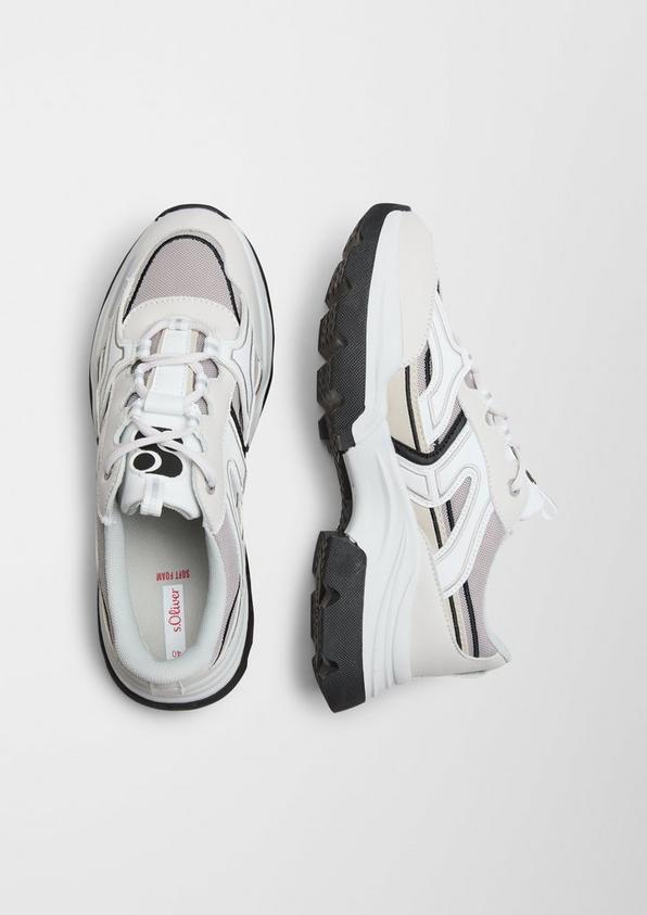 s.Oliver Chunky Sneaker im Materialmix
