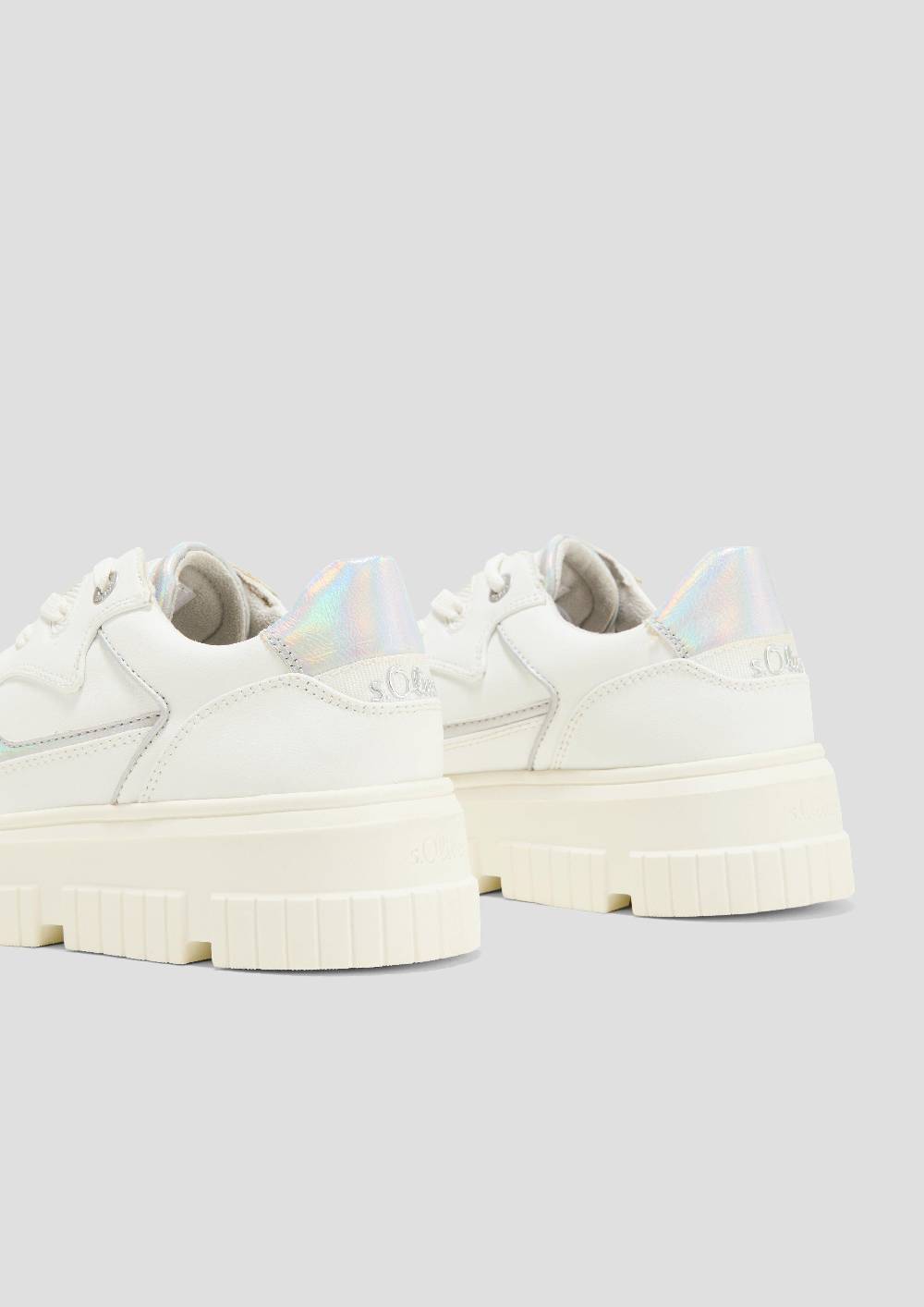 S.Oliver Chunky Sneaker Mit Holographischem Detail