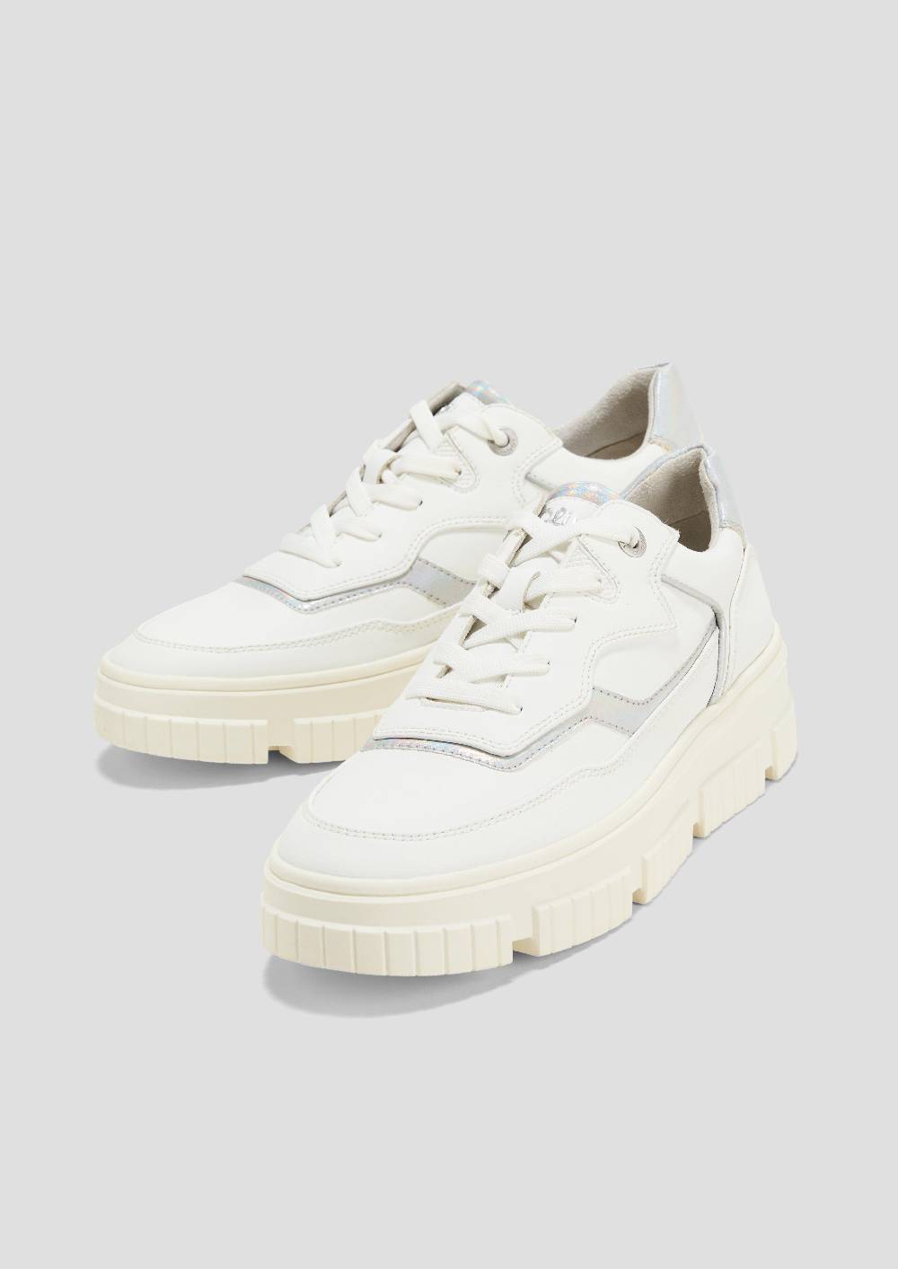 S.Oliver Chunky Sneaker Mit Holographischem Detail