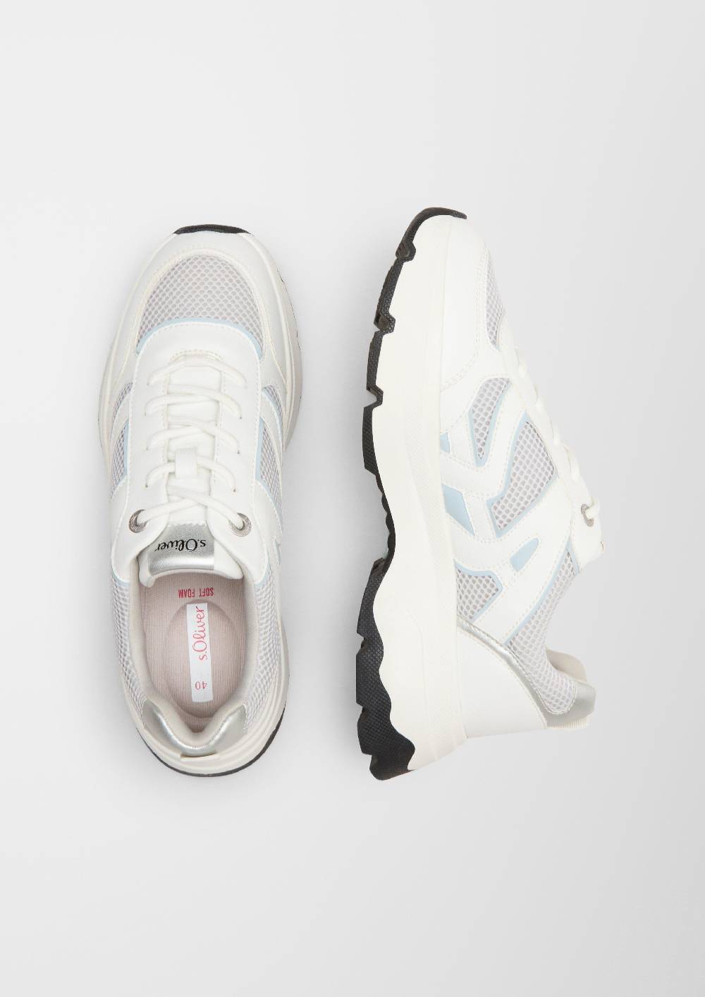 S.Oliver Chunky Sneaker Mit Mesh-Details