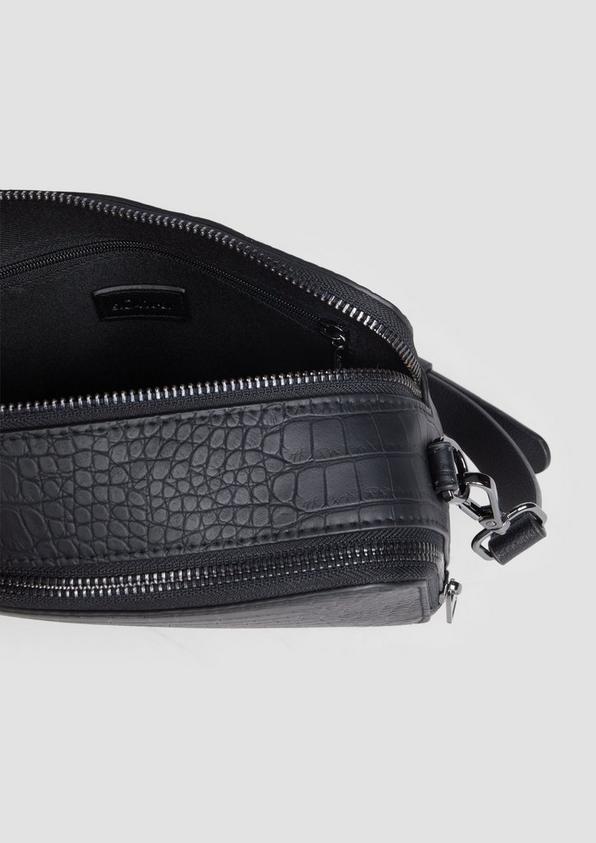 s.Oliver City-Bag in Krokodilleder-Optik