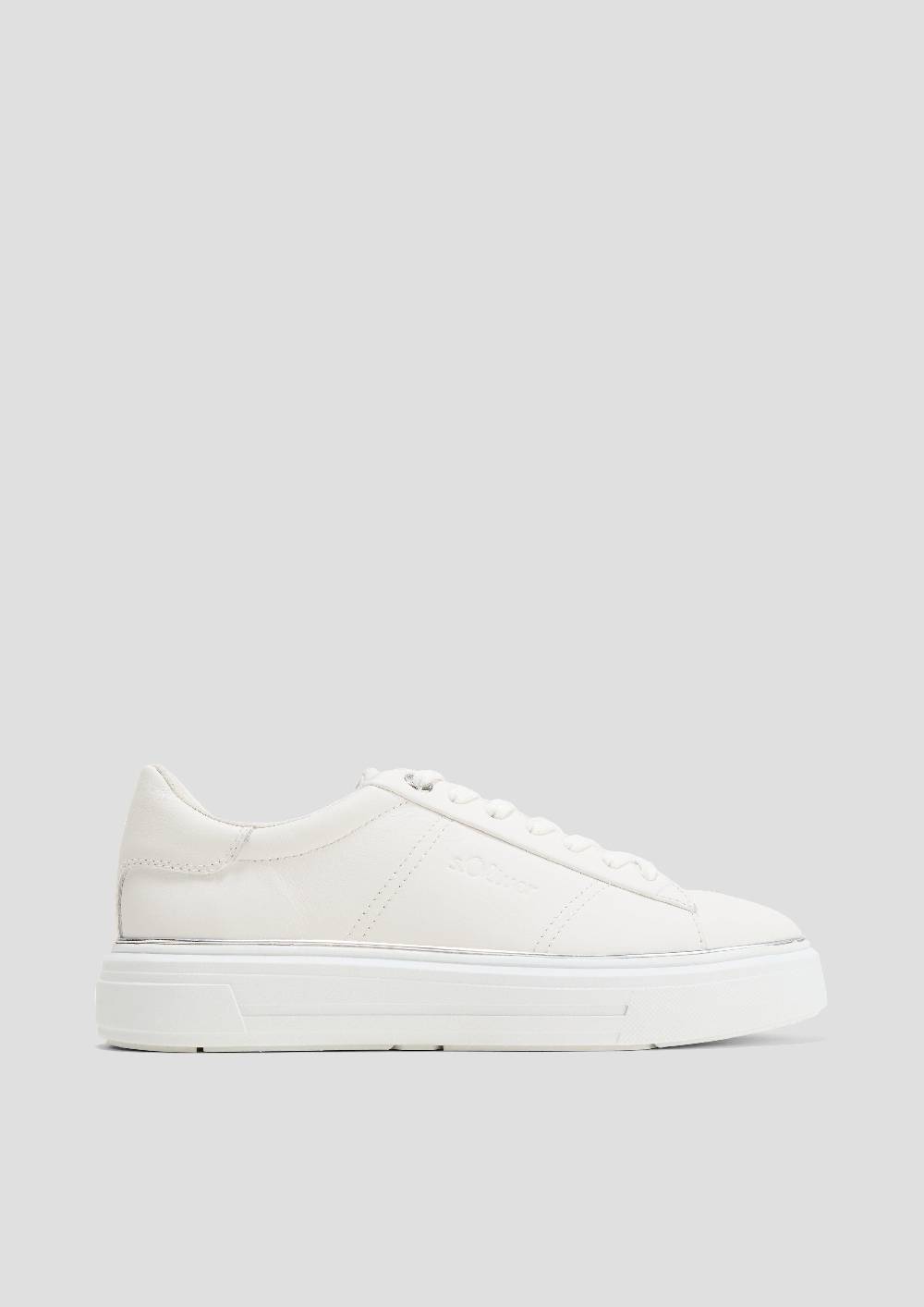 S.Oliver Cleane Sneaker Mit Wildleder