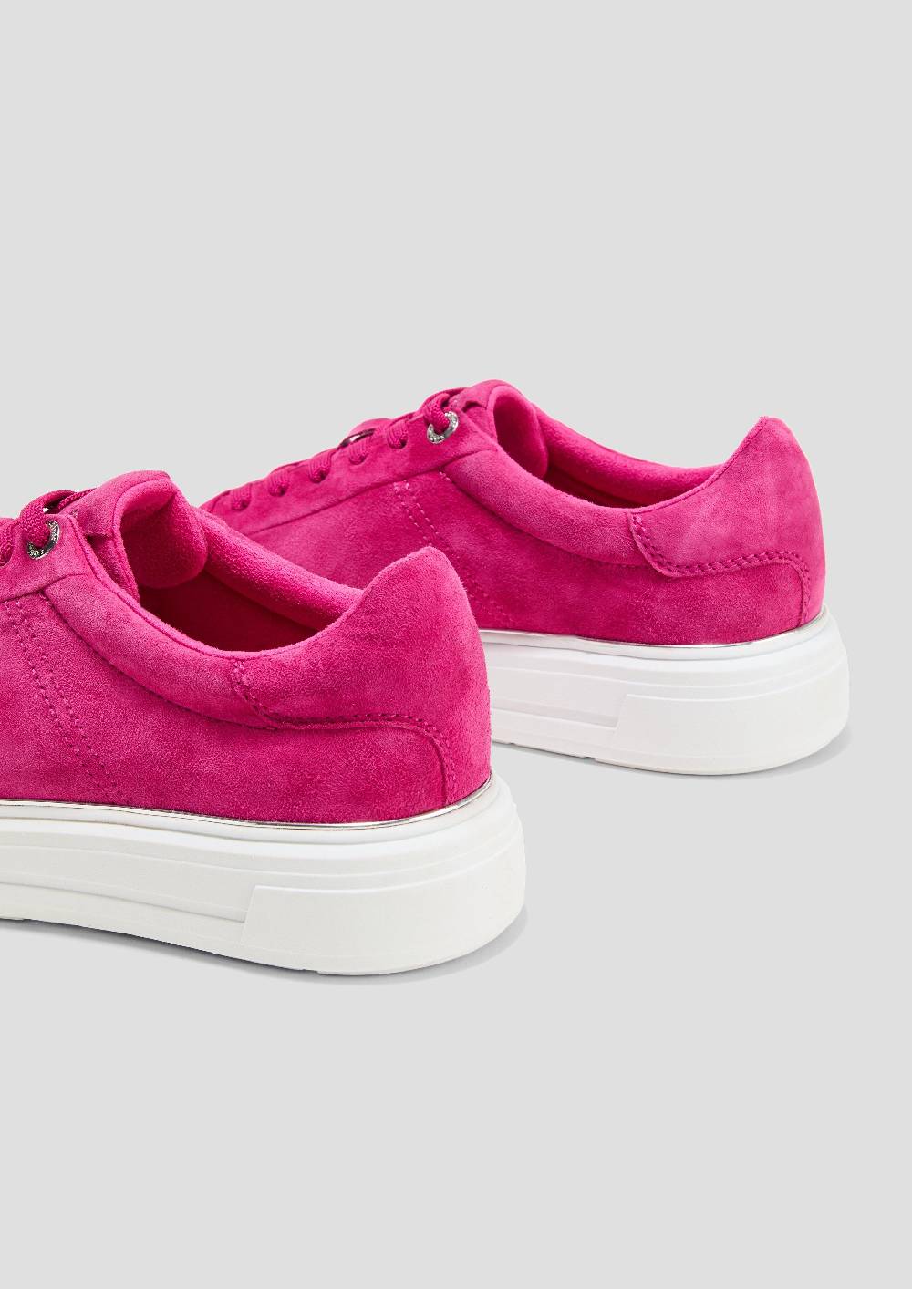 S.Oliver Cleane Sneaker Mit Wildleder