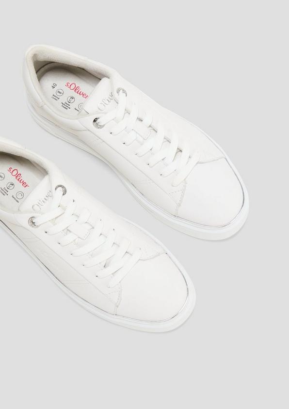 s.Oliver Cleane Sneaker mit Wildleder