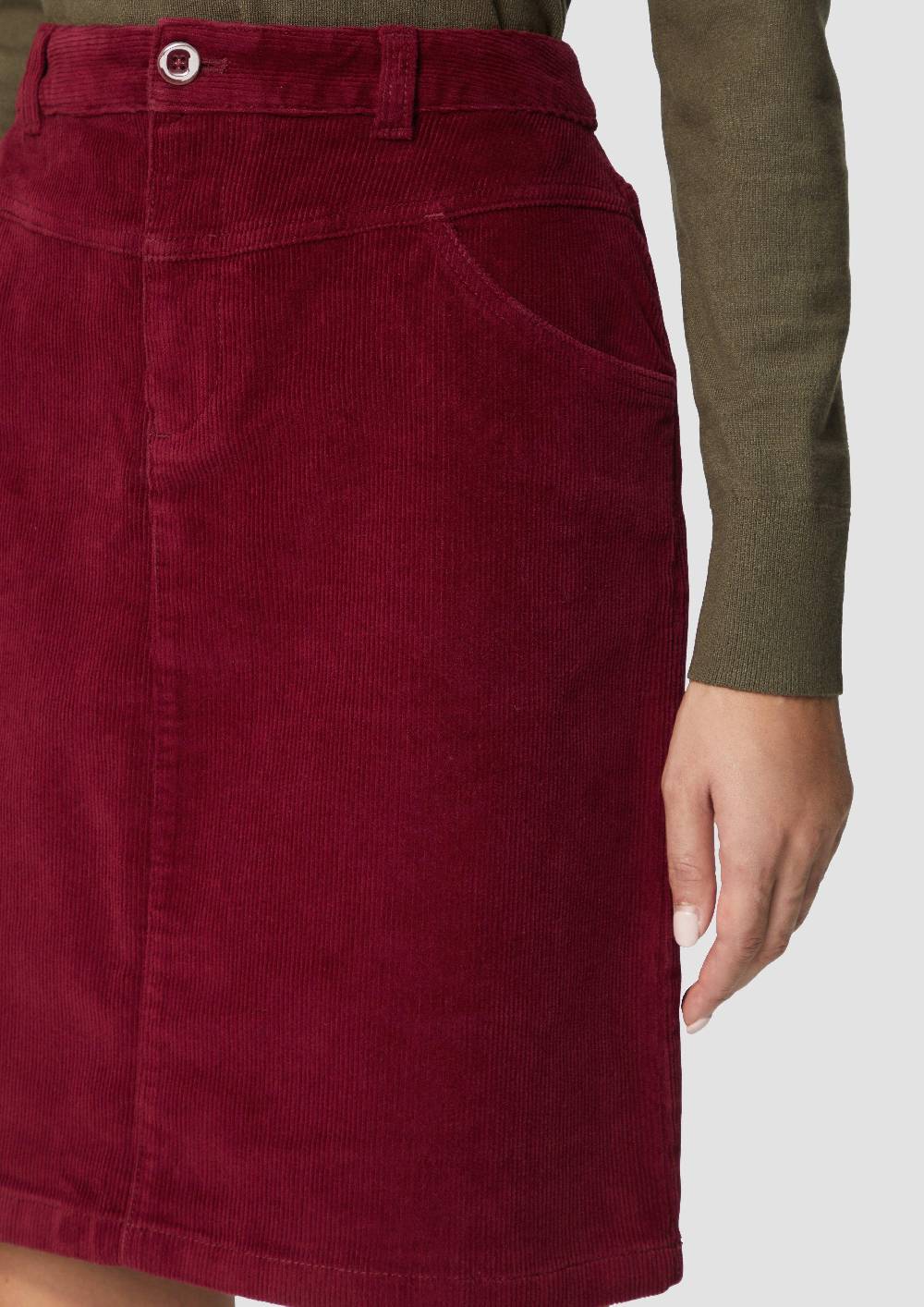 S.Oliver Cordrock Mit Sattelbund