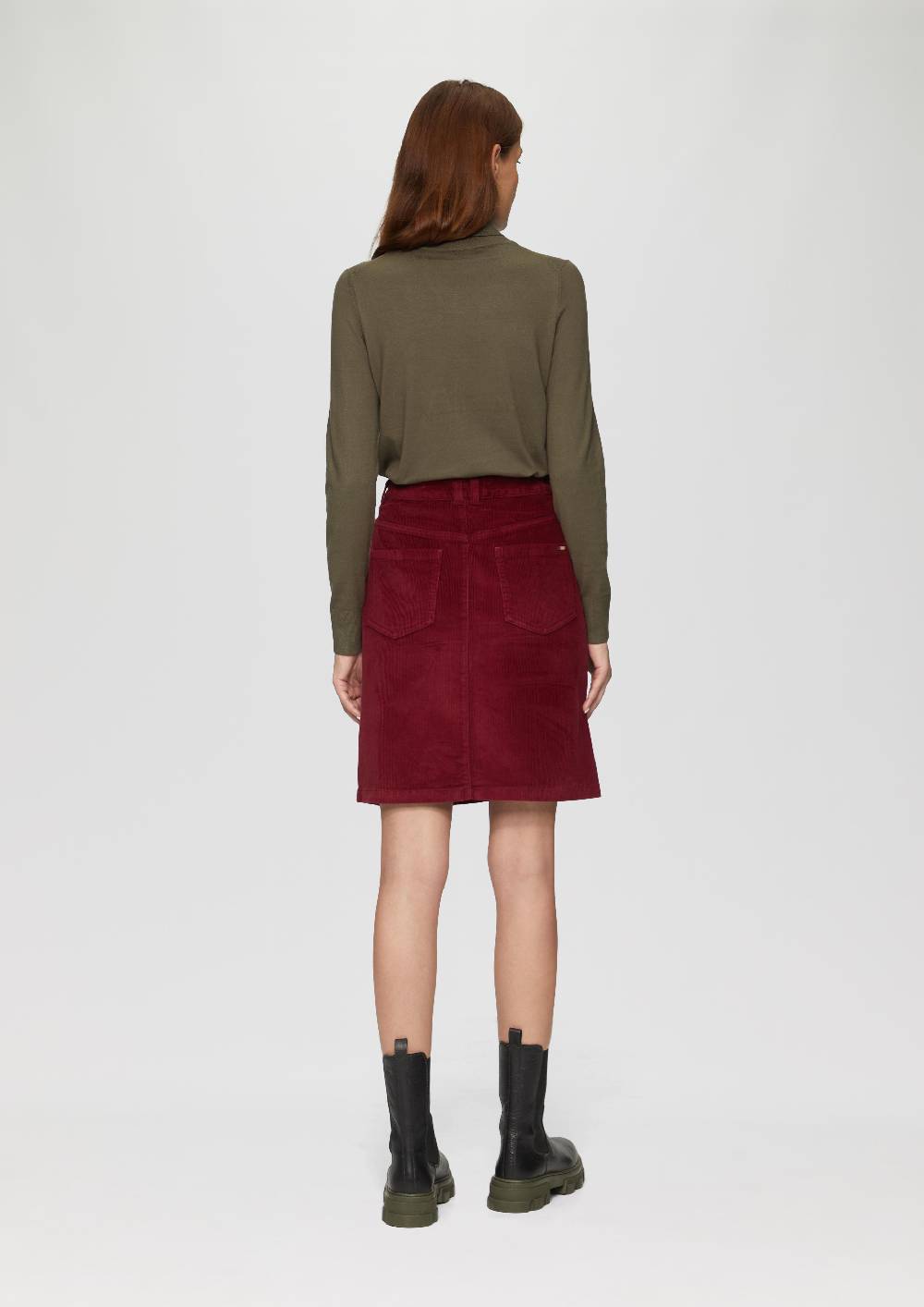 S.Oliver Cordrock Mit Sattelbund