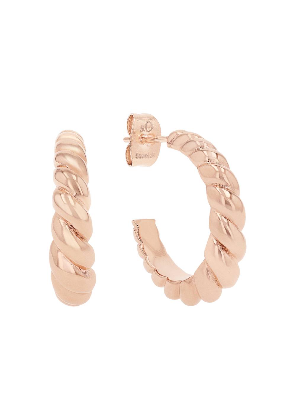 S.Oliver Creolen Aus Geschwungenem Design