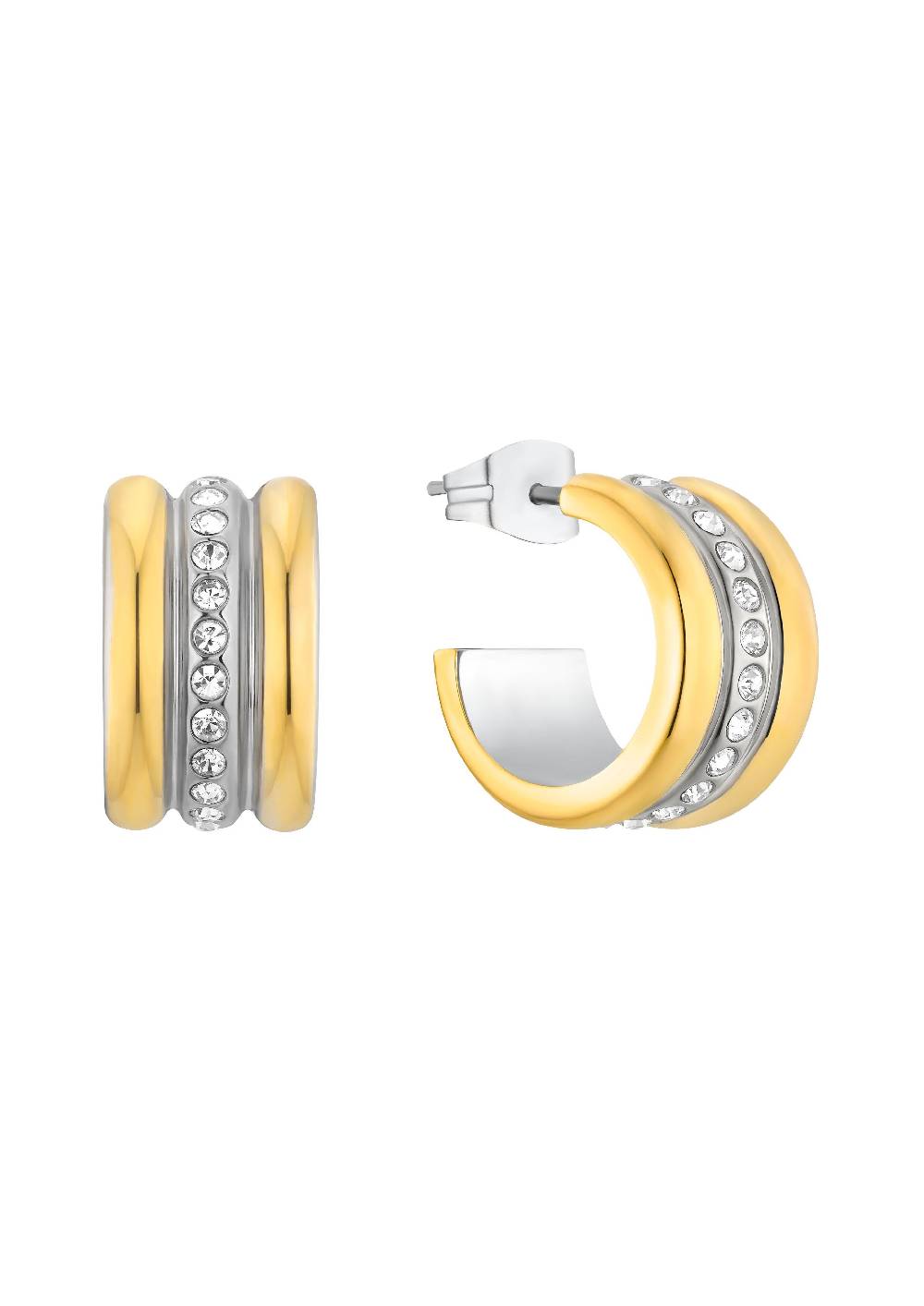 S.Oliver Creolen In Bicolor-Optik